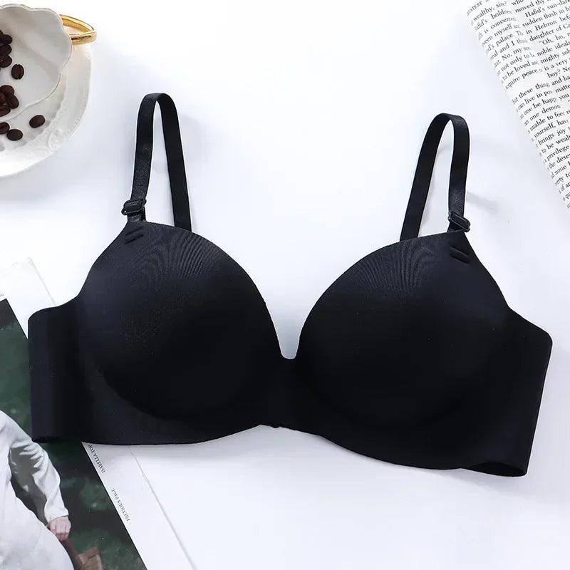 Women Seamless Bra Sexy Push Up Bralette No Wire Girls Students Breathable Lingerie Fashion 3/4 Cup Wireless Female Lingerie - NTKSTORE