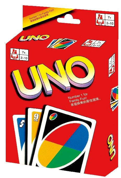 UNO Games Flip Dos Pokemon Avengers Anime Kids and Family Card Board Game Funny Uno Gifts - NTKSTORE