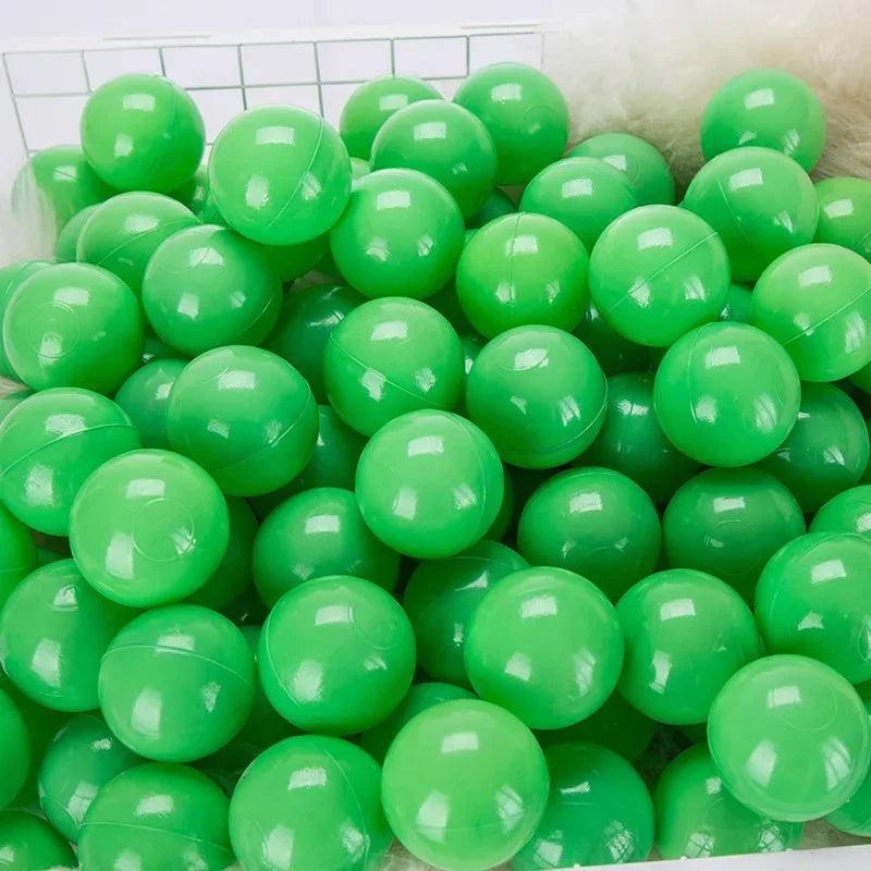 New Outdoor Sport Ball Eco-Friendly Water Pool Ocean Wave Ball 50pcs 5.5cm Stress Air Ball Funny Toys for Children Kid Ballenbak - NTKSTORE