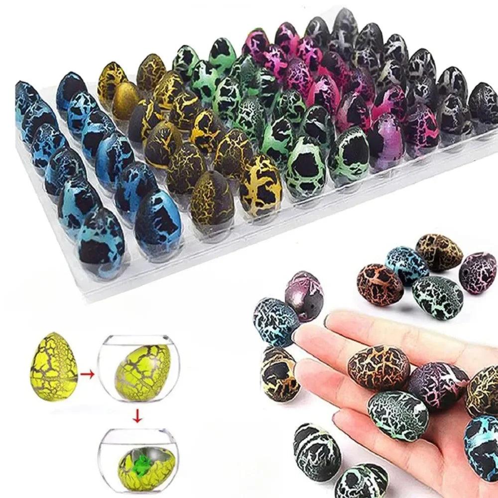 10pcs/set Magic Dinosaur Eggs Hatching in Water Growing Dinosaur Egg Animal Breeding Educational Toys for Children Kids Gifts - NTKSTORE