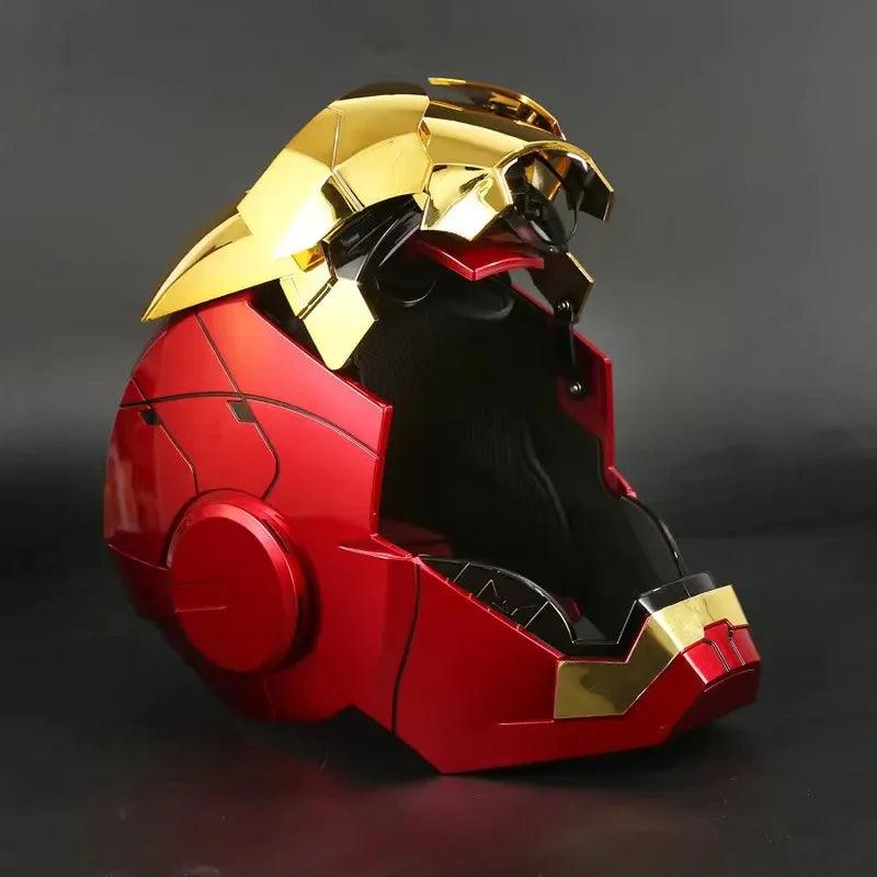 Iron Man 1:1 Mk50 Mk5 Helmet Voice Control Eyes With Light Avengers Electric Model Toys For Adult Technology Wearable Xmas Gift - NTKSTORE