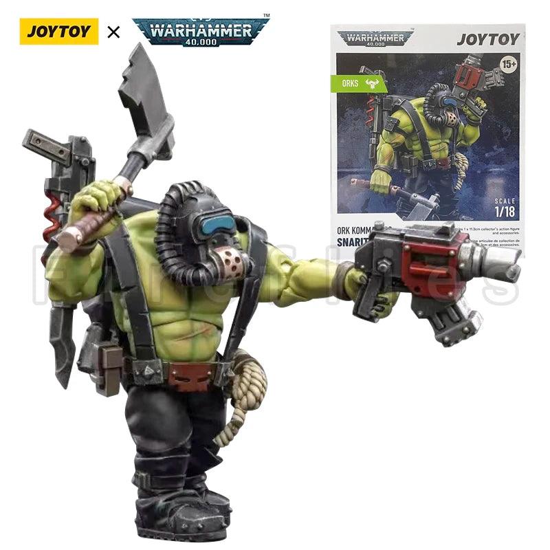 1/18 JOYTOY Action Figure (6PCS/SET) 40K Ork Kommandos Anime Model Toy - NTKSTORE