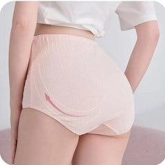 Pregnant Women High Waist Underwear Cotton High Waisted And Lightweight Pressure Reducing Underwear For Pregnant Women