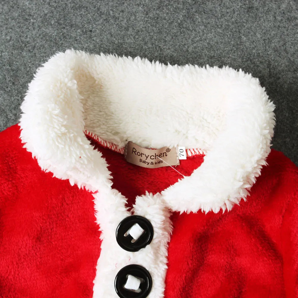 4PCS Outfit Costume Christmas Set Tops+Pants+Hat+ Infant Santa Baby Boys 4t Designer Clothes Jacket Set 36 Month Boy Clothes