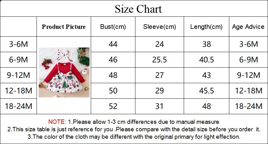 Prowow 2025 New Year Baby Dresses Patchwork Santa Claus Print Red Christmas Dresses For Girls Newborn Baby Christmas Costume - NTKSTORE