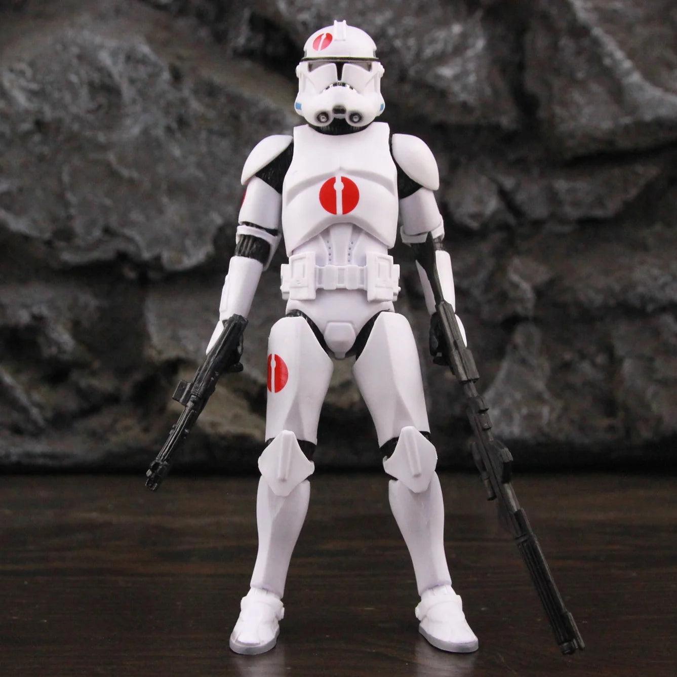 New Body - Star Wars 91st Mobile Reconnaissance Corps Commander Neyo Lieutenant Jester Recon Trooper 6" Action Figure Clone Toys - NTKSTORE