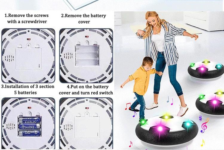 Floating Football Children's Interactive Football Electric Indoor Parent-child Interactive Sports Toys Creative Sports Toys - NTKSTORE