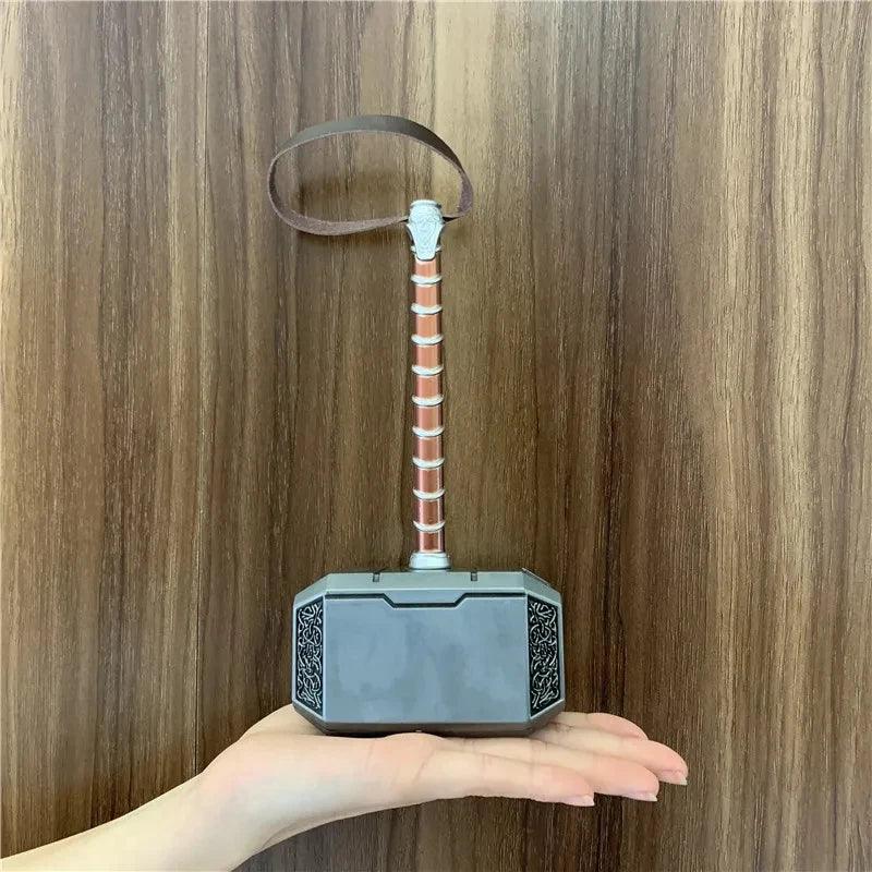 44cm Thor's Hammer Cosplay 1:1 Thunder Hammer Weapons Model Kids Gift Avengers Superhero Role Playing Captain America Iron Man - NTKSTORE