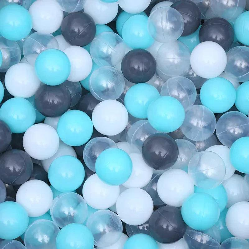 New Outdoor Sport Ball Eco-Friendly Water Pool Ocean Wave Ball 50pcs 5.5cm Stress Air Ball Funny Toys for Children Kid Ballenbak - NTKSTORE