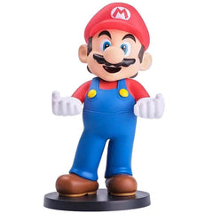 31cm Super Mario Action Figure Toys Game Controller Mobile Phone Holder PVC Model - NTKSTORE