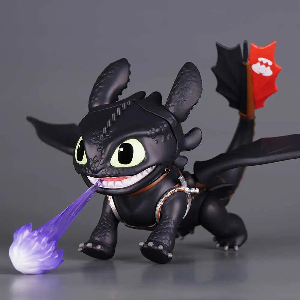 In Stock How To Train Your Dragon Action Figures Toothless Light Fury Figure Model Kit Ornament Toy Action Model Kids Gift - NTKSTORE