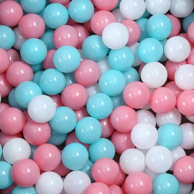 50pcs Water Pool Ocean Wave Balls Gifts Colorful Love Star - NTKSTORE