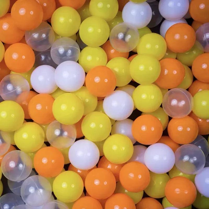50pcs Water Pool Ocean Wave Balls Gifts Colorful Love Star - NTKSTORE