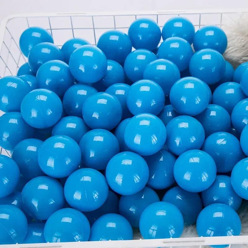 New Outdoor Sport Ball Eco-Friendly Water Pool Ocean Wave Ball 50pcs 5.5cm Stress Air Ball Funny Toys for Children Kid Ballenbak - NTKSTORE