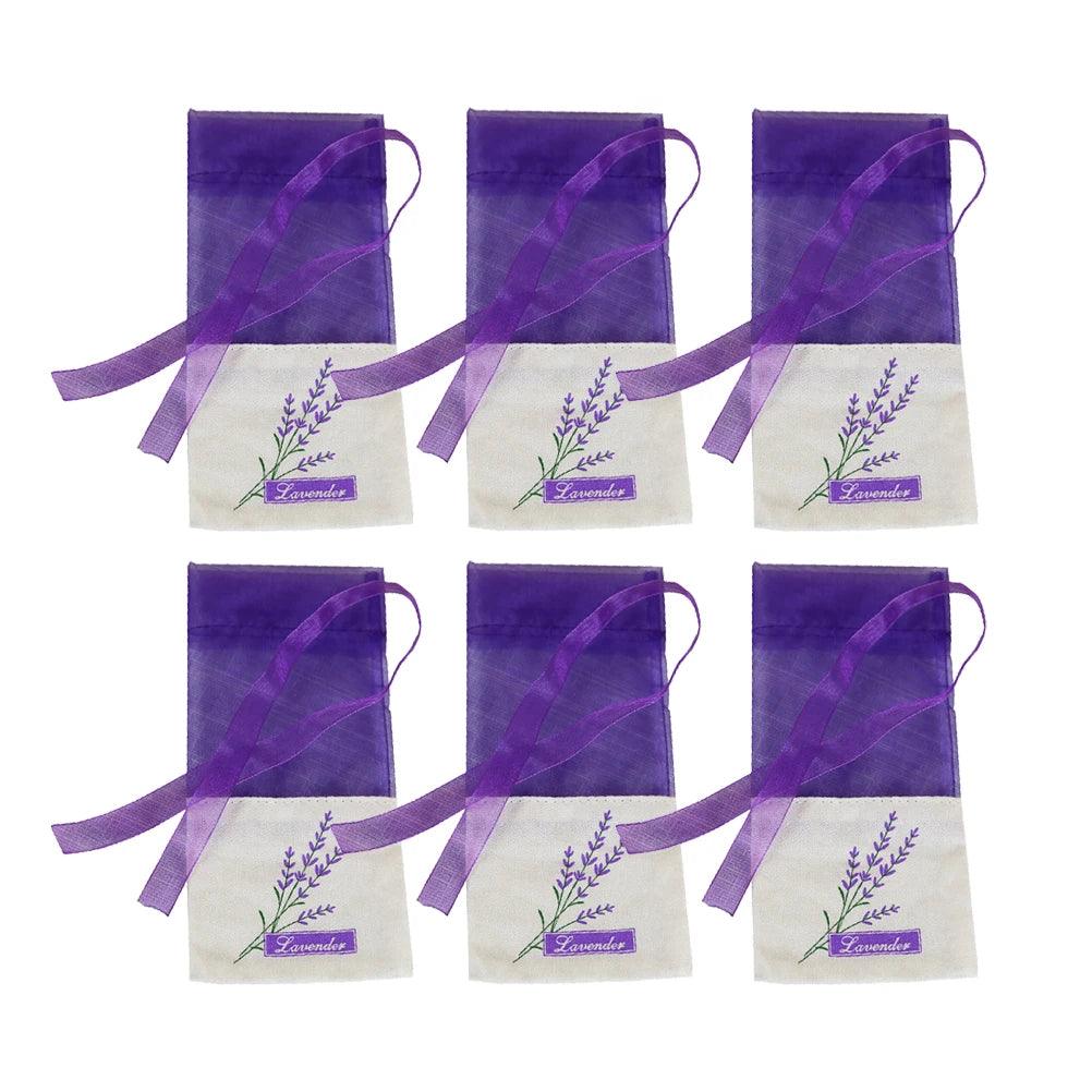 30pcs Empty Sachets Bag Flower Printing Lavender Fragrance Sachet Bags for Dry Flowers Storage Fragrance Lavender Sachet Bag - NTKSTORE