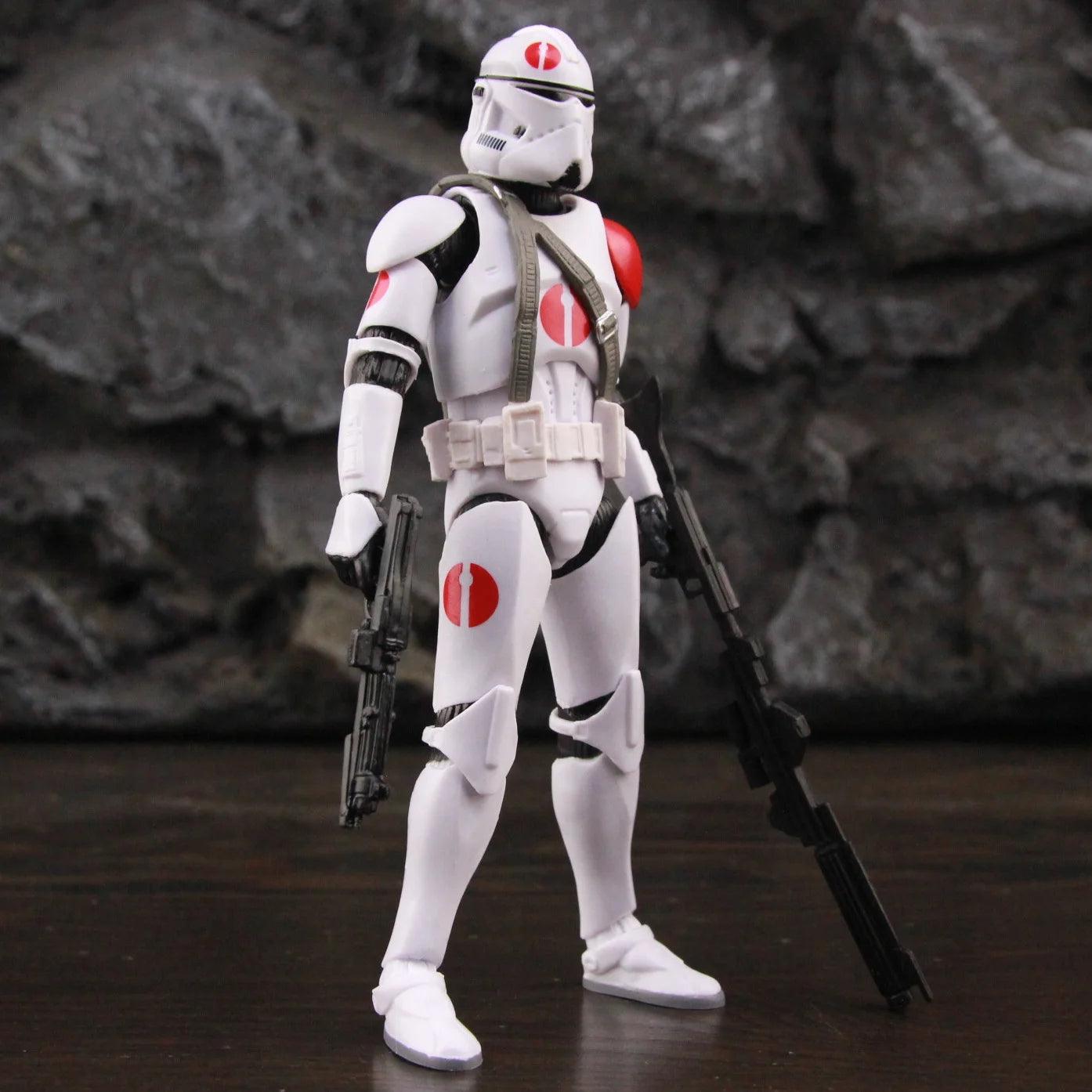 New Body - Star Wars 91st Mobile Reconnaissance Corps Commander Neyo Lieutenant Jester Recon Trooper 6" Action Figure Clone Toys - NTKSTORE