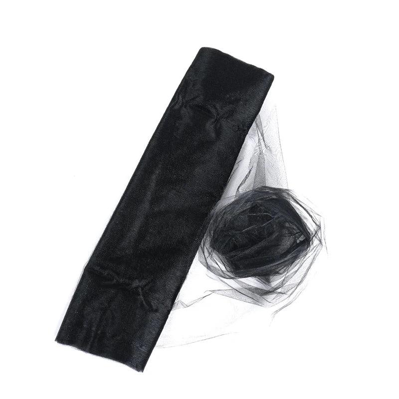 5/10M Sheer Crystal Wedding Tulle Roll Organza Fabric For Wedding Birthday Party Backdrop Decor DIY Wedding Organza Chair Sashes - NTKSTORE