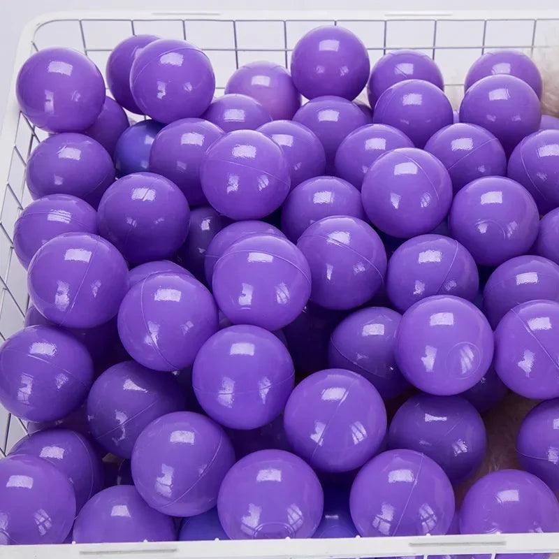 New Outdoor Sport Ball Eco-Friendly Water Pool Ocean Wave Ball 50pcs 5.5cm Stress Air Ball Funny Toys for Children Kid Ballenbak - NTKSTORE