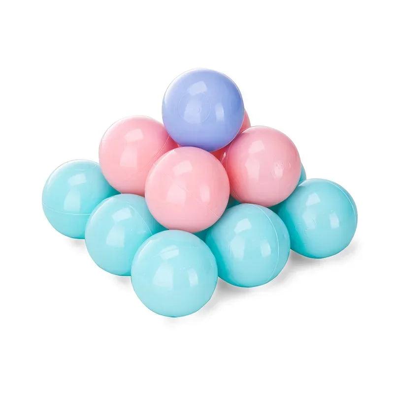 50pcs Water Pool Ocean Wave Balls Gifts Colorful Love Star - NTKSTORE