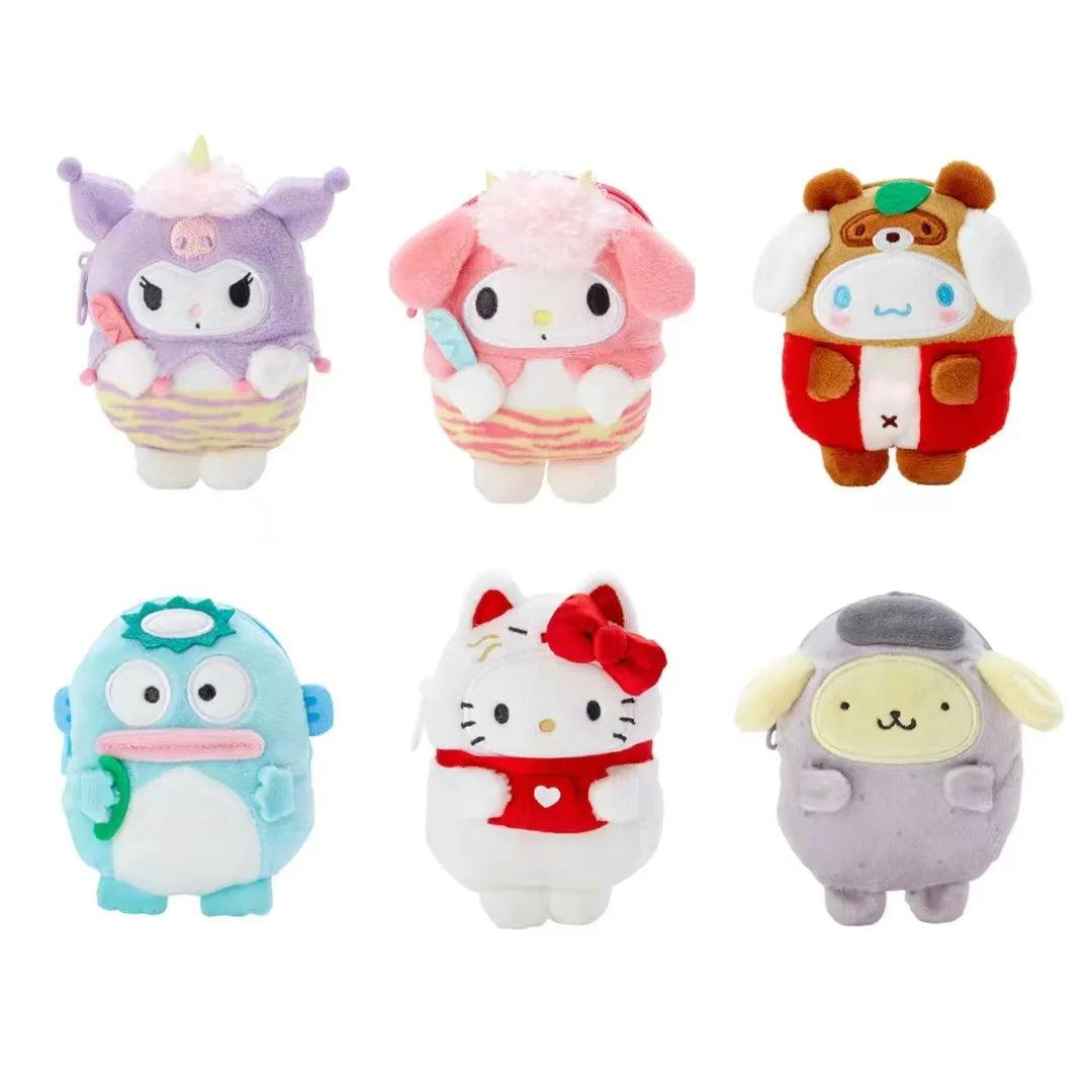 Sanrio Series Plush Toy My Melody Kuromi Plushie Cute Hello Kitty Cinnamoroll Plushie Pochacco Pendant Pompompurin Doll for Gift - NTKSTORE