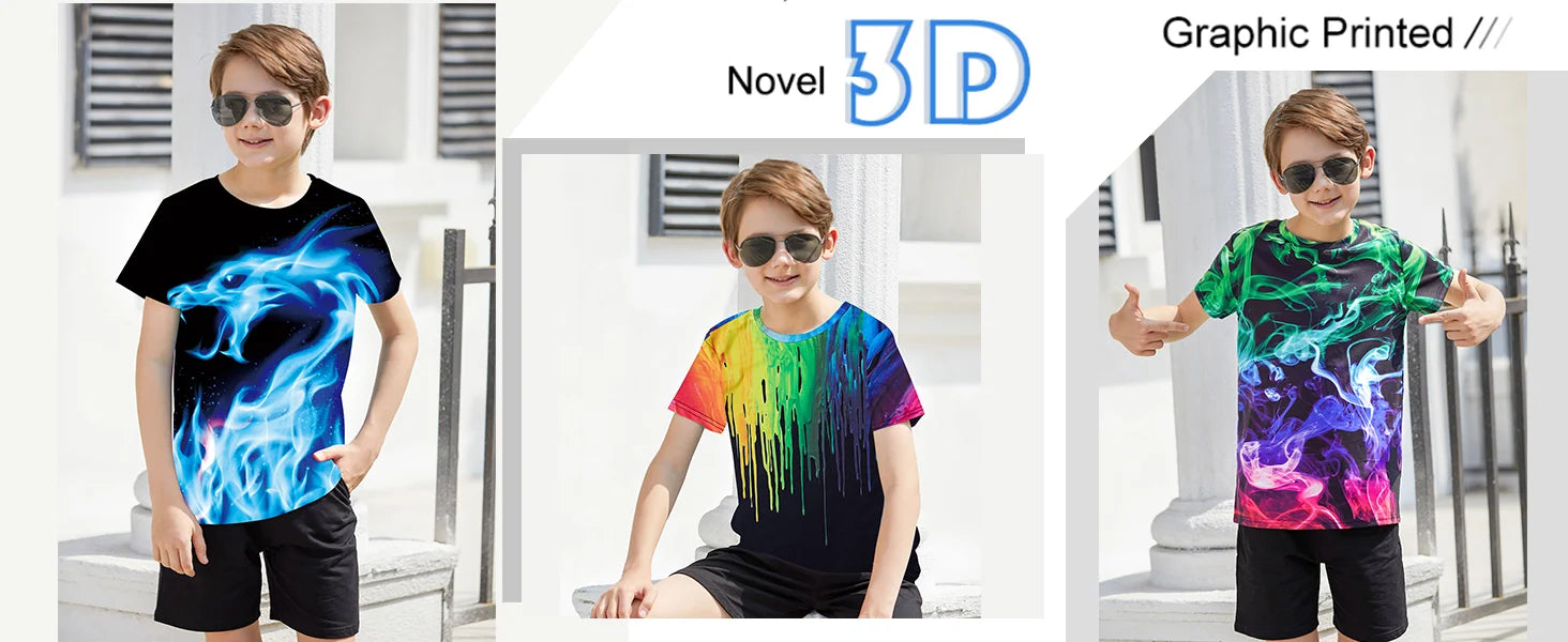 MINISO Summer New Children's Cartoon Print T-shirt 4-14 Year Old Boys Casual Top for Girls Clothing Boys Breathable T-shirt 2024 - NTKSTORE