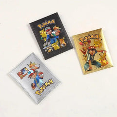 10Pcs Pokemon Cards German Spanish French English Vmax GX Color Energy Card Pikachu Rare Collection Battle Trainer Boys Gift - NTKSTORE