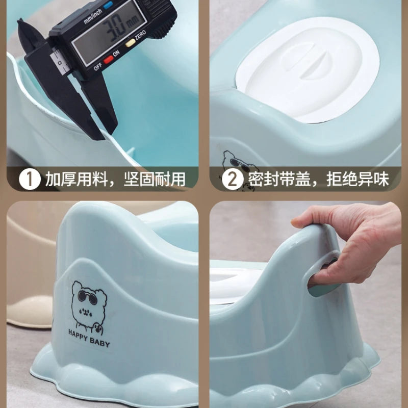 Baby Potty Training Seat Household Thicken Portable Cover Baby Girl and Boy Sitting Posture Urinal Toilet Infant Urinal Basin