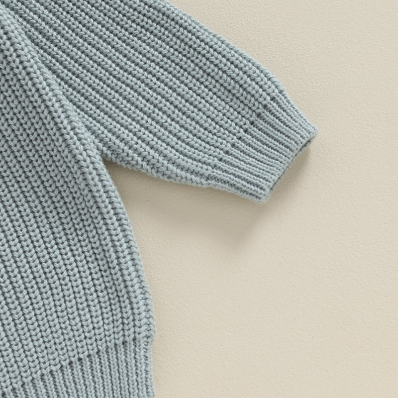 Baby Boys Girls Warm Sweaters Knitted Loose O-neck Pullover Knitwear Sweaters Tops 0-5Y - NTKSTORE