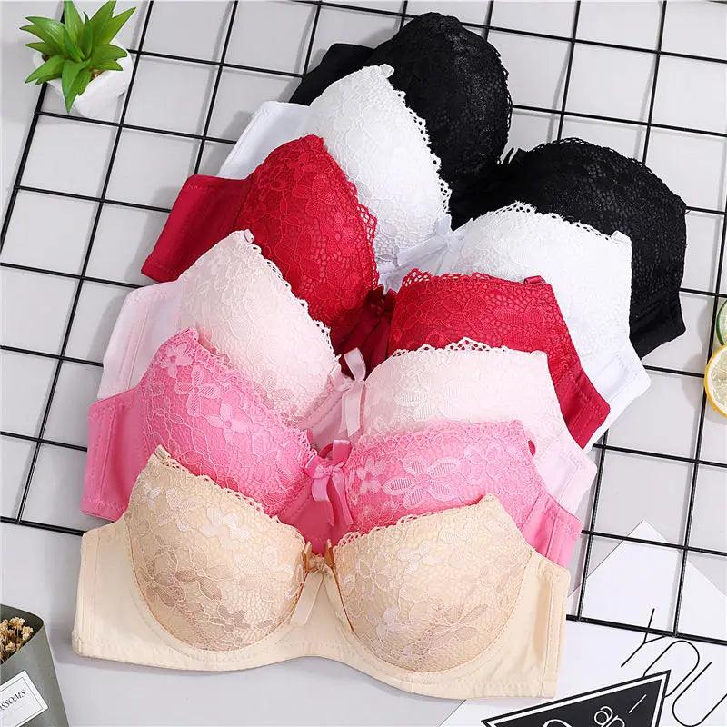 Summer Breastfeeding Bra Lace Printed Comfortable Thin Pregnant Women's Underwear Pregnant Ultra Thin Gathering Anti Sagging - NTKSTORE