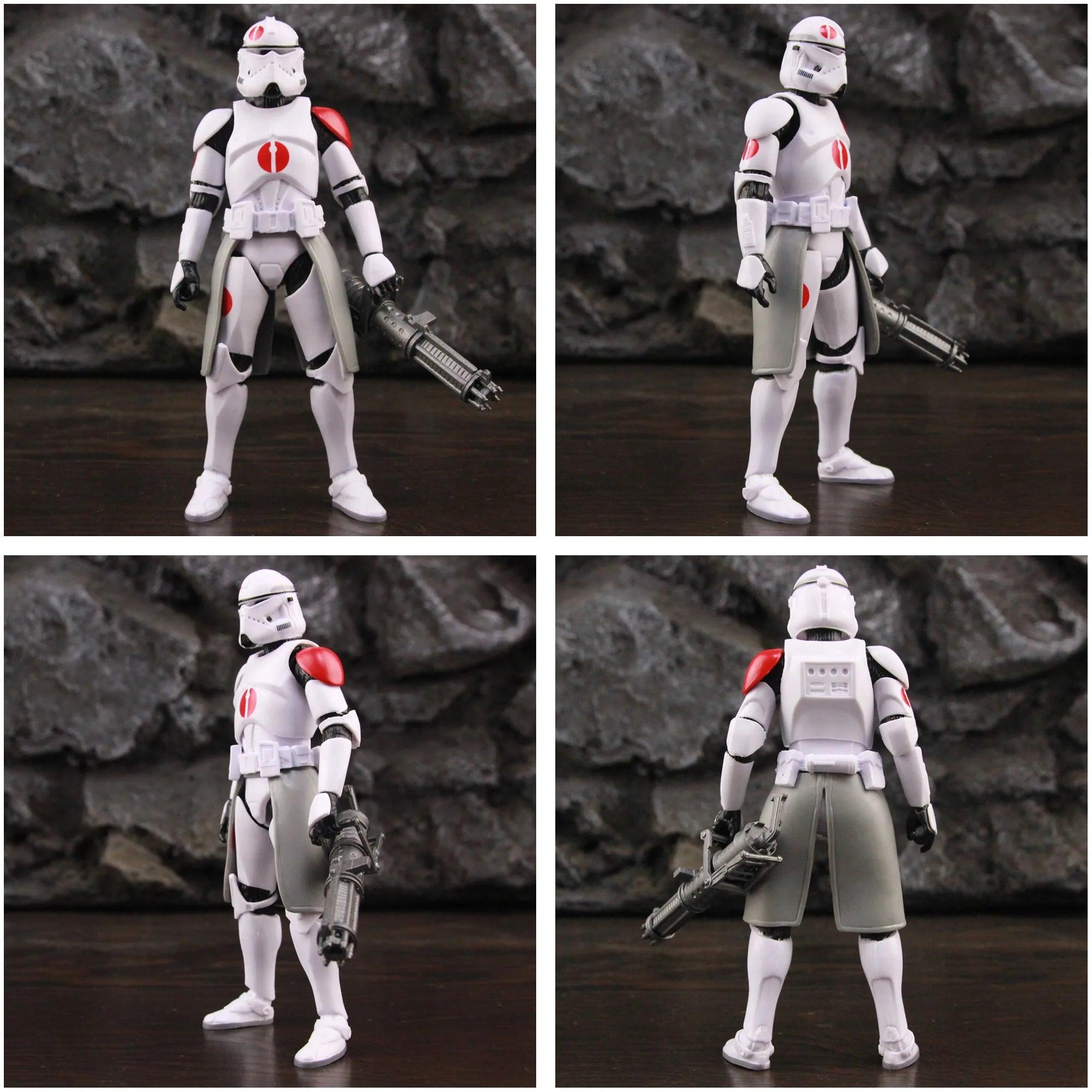 New Body - Star Wars 91st Mobile Reconnaissance Corps Commander Neyo Lieutenant Jester Recon Trooper 6" Action Figure Clone Toys - NTKSTORE