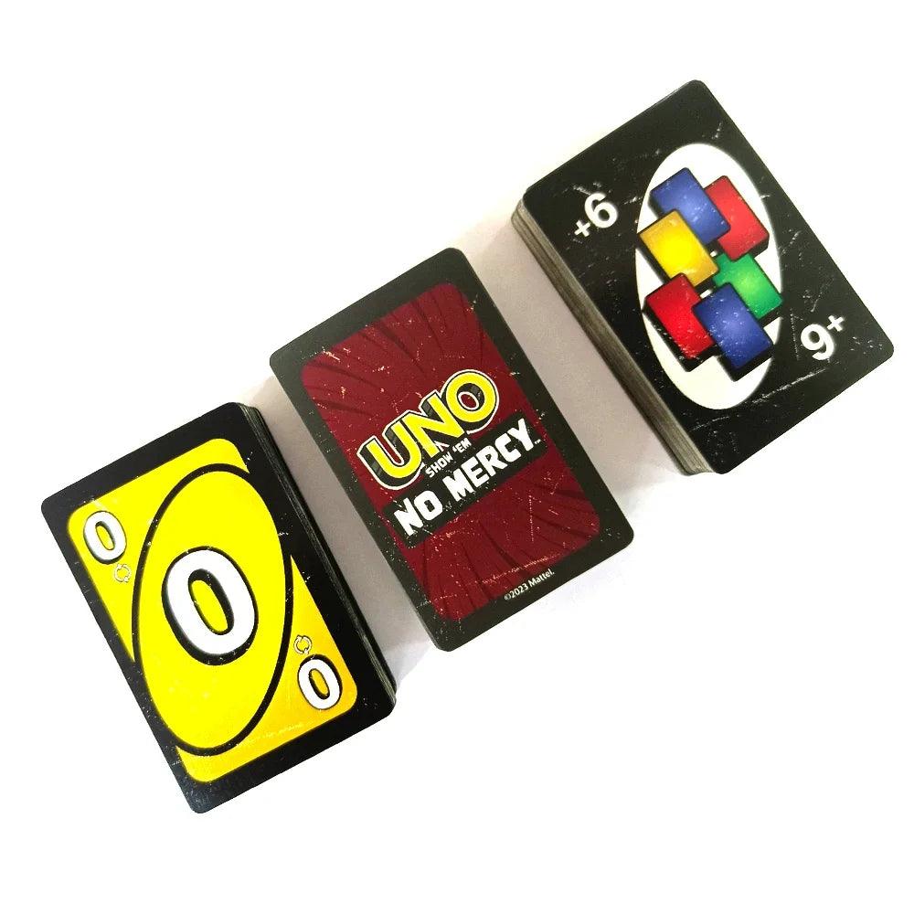 Uno No mercy Game Board Games UNO Cards Table Family Party Entertainment UNO Games Card Toys Children Birthday Christmas - NTKSTORE