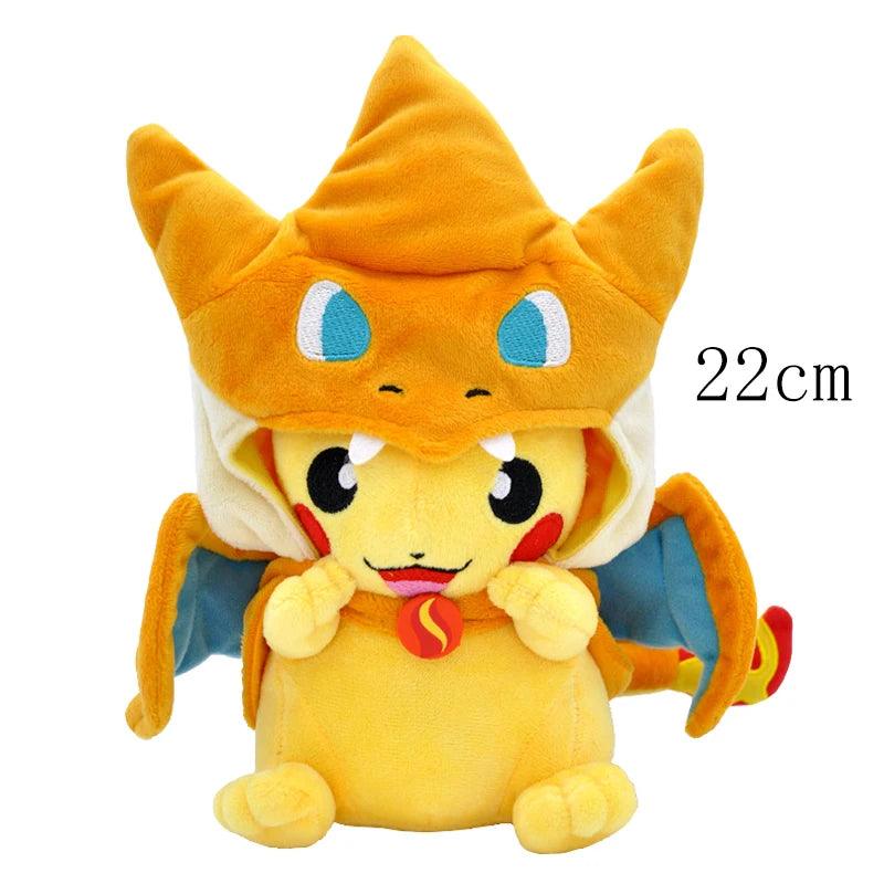 70 Styles Pokemon Plush Toy Dragapult Gengar Pikachu Eevee Evolution Scorbunny Cinderace Doll Morpeko Christmas Gift for Kids - NTKSTORE