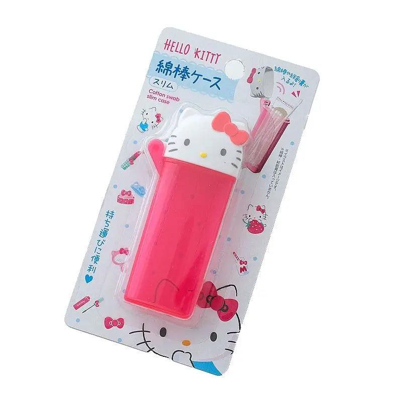 kitty mini toothpick tube kawaii anime kt cat portable travel makeup - NTKSTORE