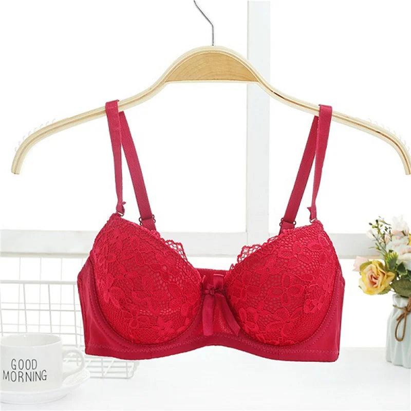 Summer Breastfeeding Bra Lace Printed Comfortable Thin Pregnant Women's Underwear Pregnant Ultra Thin Gathering Anti Sagging - NTKSTORE