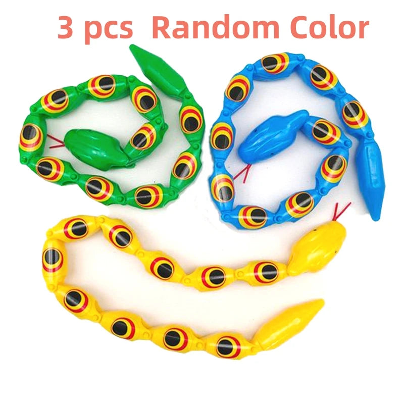 Twist Realistic Simulated Snake Children Funny Tricky Toys Kids Birthday Party Favors Christmas Halloween Gifts Pinata Fillers