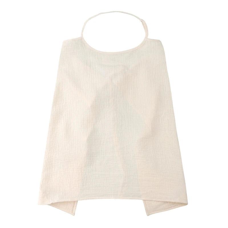 Breathable Maternity Breastfeeding Cover Cotton Gauze Baby Feeding Nursing Cover Privacy Breastfeeding Apron Stroller Blanket - NTKSTORE