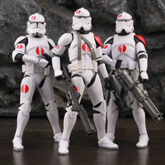 New Body - Star Wars 91st Mobile Reconnaissance Corps Commander Neyo Lieutenant Jester Recon Trooper 6" Action Figure Clone Toys - NTKSTORE