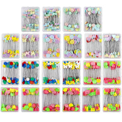 New Dressmaking Pins Embroidery Patchwork Tools Fixed Pin Button Pin Patchwork Pin For Sewing Positioning And DIY 50pcs/100pcs - NTKSTORE