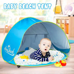 Baby Beach Tent Shade Pool UV Protection Sun Shelter Infant Outdoor Toys Swimming Pool Play House Tent Toys for Kids Children - NTKSTORE