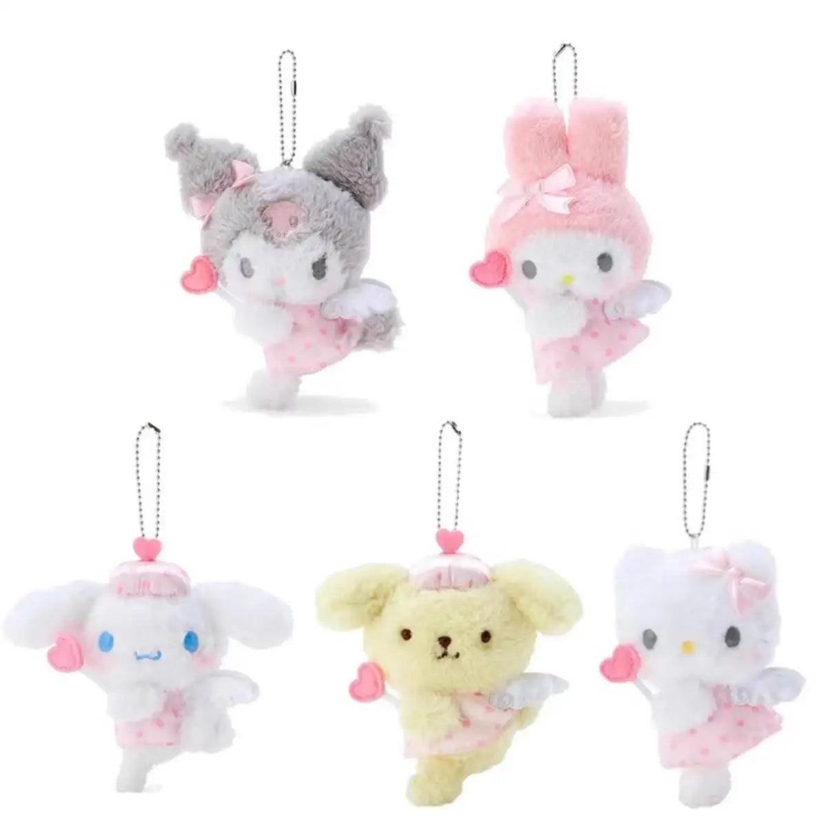 Sanrio Series Plush Toy My Melody Kuromi Plushie Cute Hello Kitty Cinnamoroll Plushie Pochacco Pendant Pompompurin Doll for Gift - NTKSTORE