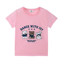 Children's Clothing Boys Girls T-Shirt Kids Clothes Cartoon Summer Tops Long Sleeve Baby Clothing Spring Cotton Ropa De Niña - NTKSTORE