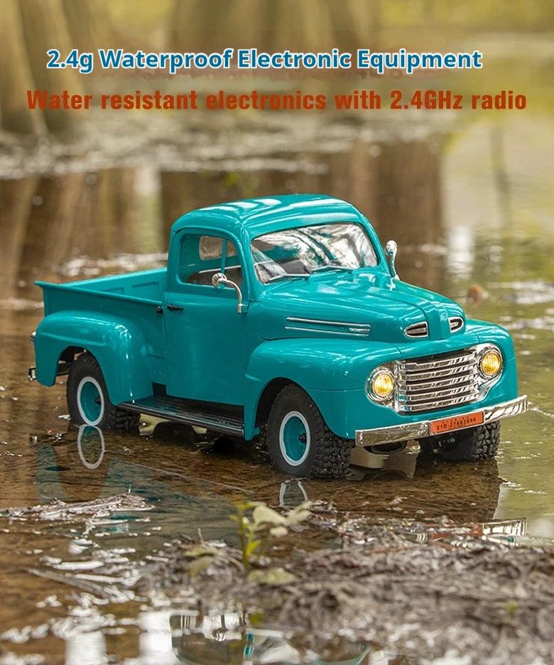 FMS 1/18 RTR MAGNUM V2 Bottle Climbing Vehicle With Brush Remote Control Truck Green Off-Road Vehicle Rc Car Model Gift - NTKSTORE