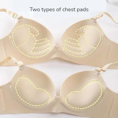 Women Seamless Bra Sexy Push Up Bralette No Wire Girls Students Breathable Lingerie Fashion 3/4 Cup Wireless Female Lingerie - NTKSTORE