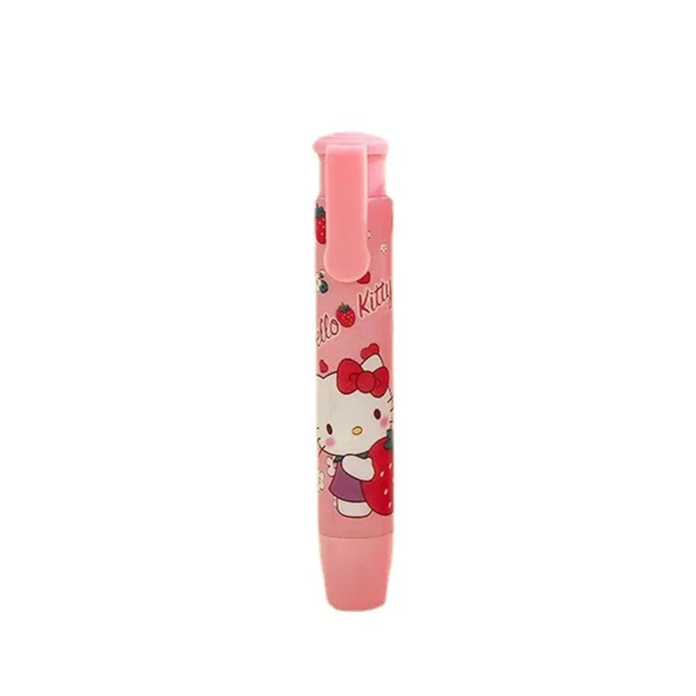 Creative Kuromi Melody Cinnamoroll Hello Kitty Press Eraser Anime Cartoon Kawaii Stationery Gift Office School Supplies - NTKSTORE