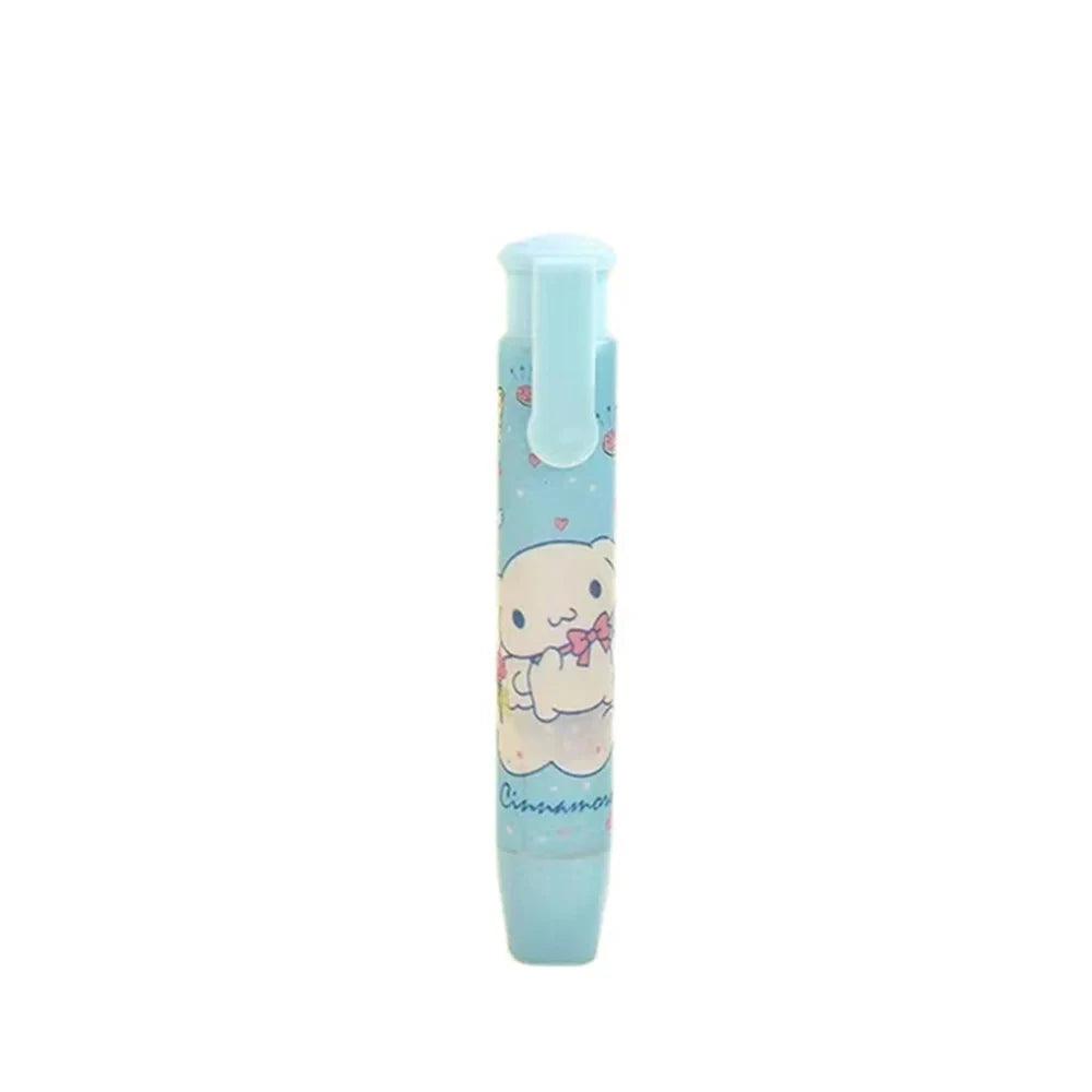 Creative Kuromi Melody Cinnamoroll Hello Kitty Press Eraser Anime Cartoon Kawaii Stationery Gift Office School Supplies - NTKSTORE