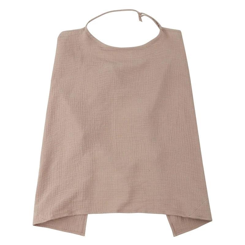 Breathable Maternity Breastfeeding Cover Cotton Gauze Baby Feeding Nursing Cover Privacy Breastfeeding Apron Stroller Blanket - NTKSTORE