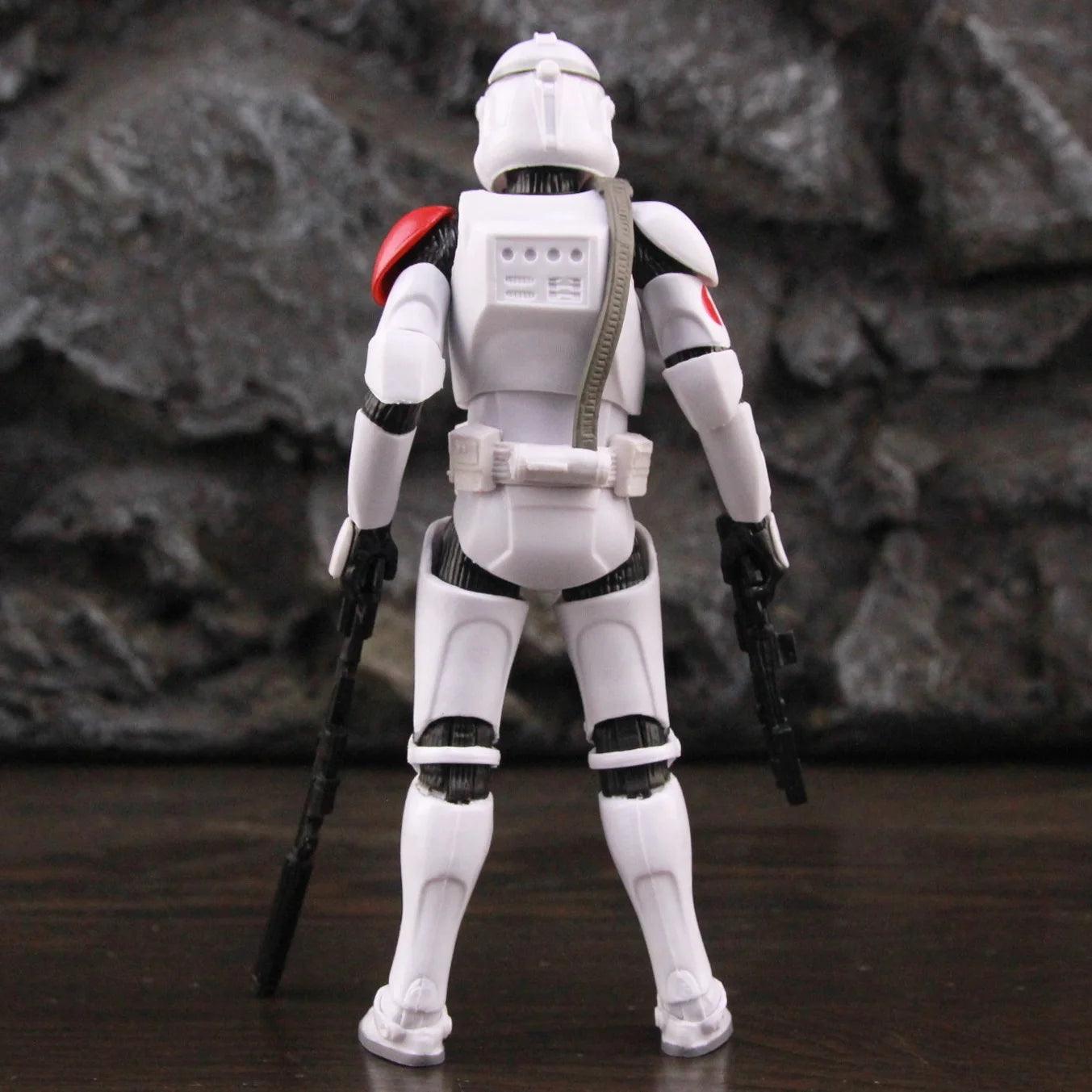 New Body - Star Wars 91st Mobile Reconnaissance Corps Commander Neyo Lieutenant Jester Recon Trooper 6" Action Figure Clone Toys - NTKSTORE