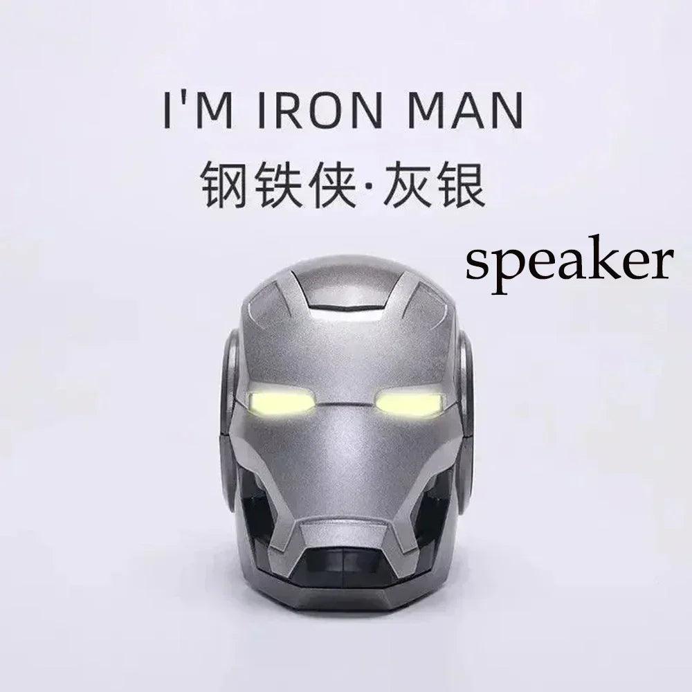 Iron Man Mk5 Helmet War 1:1 Machine Avengers Cosplay Electric Open Close Chinese English Voice Remote Control Birthday Toy Gifts - NTKSTORE