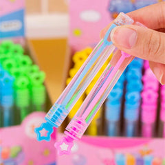 10-30PC Mini Cute Bubble Empty Tube Toy Kids Birthday Party Favors School Gifts Wedding Guests Souvenirs Pinata Rewards for Kids - NTKSTORE