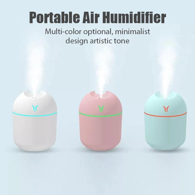 250ML Mini Aroma Oil Diffuser USB Essential Oil Atomizer Electric Air Humidifier With LED Night Lamp For Home Car - NTKSTORE